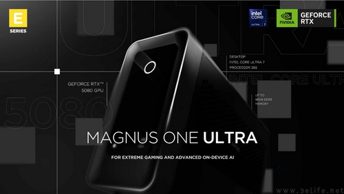 ZOTAC MAGNUS One Ultra 边缘计算新品上市 ZOTAC MAGNUS One Ultra 边缘计算新品上市
